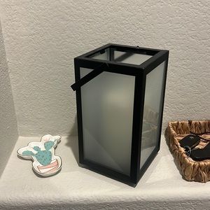 Lantern with fake candle